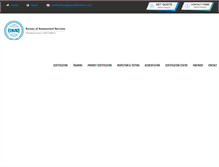 Tablet Screenshot of bascertification.com